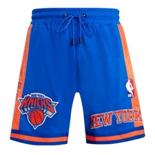 PRO STANDARD NBA NEW YORK KNICKS RETRO CLASSIC MEN'S 2.0 SHORT LARGE