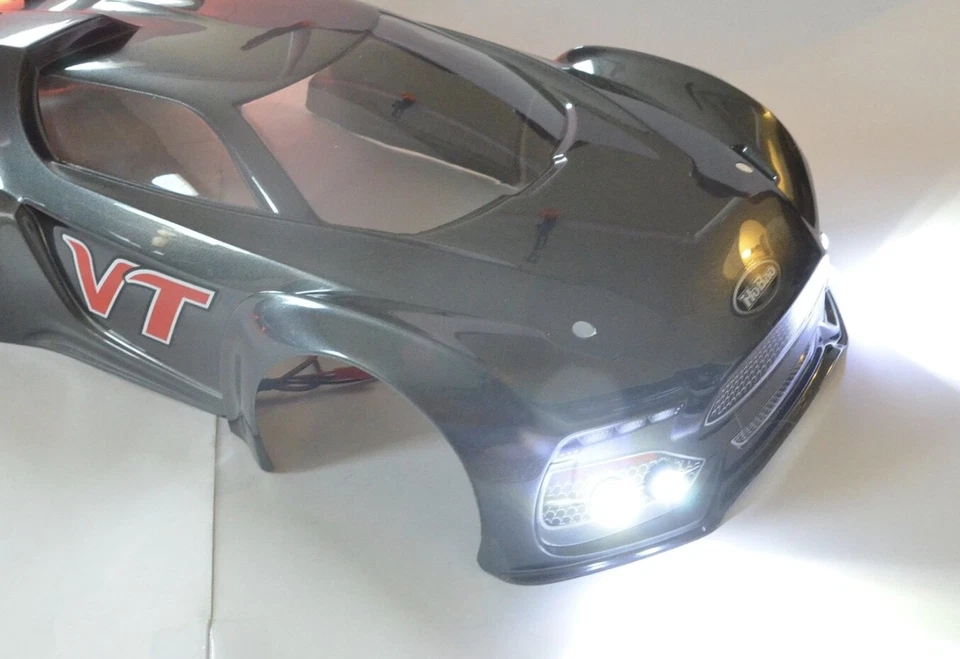 LED Lights for RC Car Universal- Works with Arrma Felony Traxxas 4WL/2R5mm - Image 4 of 4
