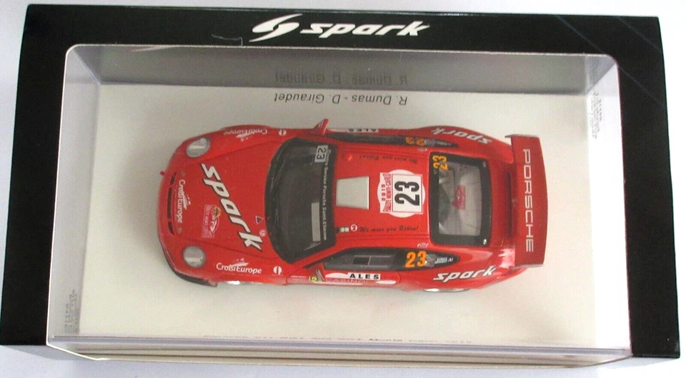 SPARK Porsche 911 RGT #23 2nd RGT Monte Carlo 2015  1:43 S4518 Romain Dumas - Photo 3/4