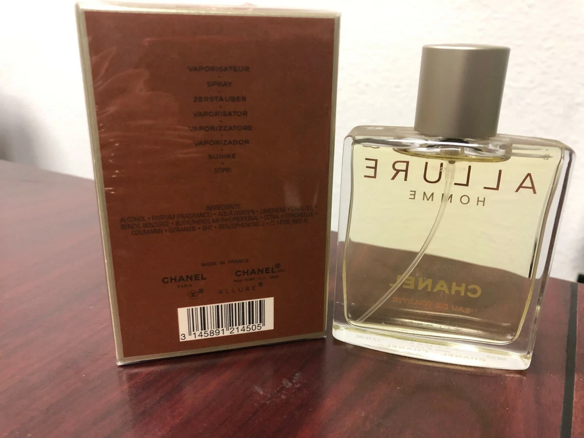 Chanel Allure Homme Sport, Fragrance Sample