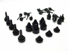 Fits Chrys Ply Glove Box License Ash Tray Gas Door Rubber Bumper Seal Kit #1