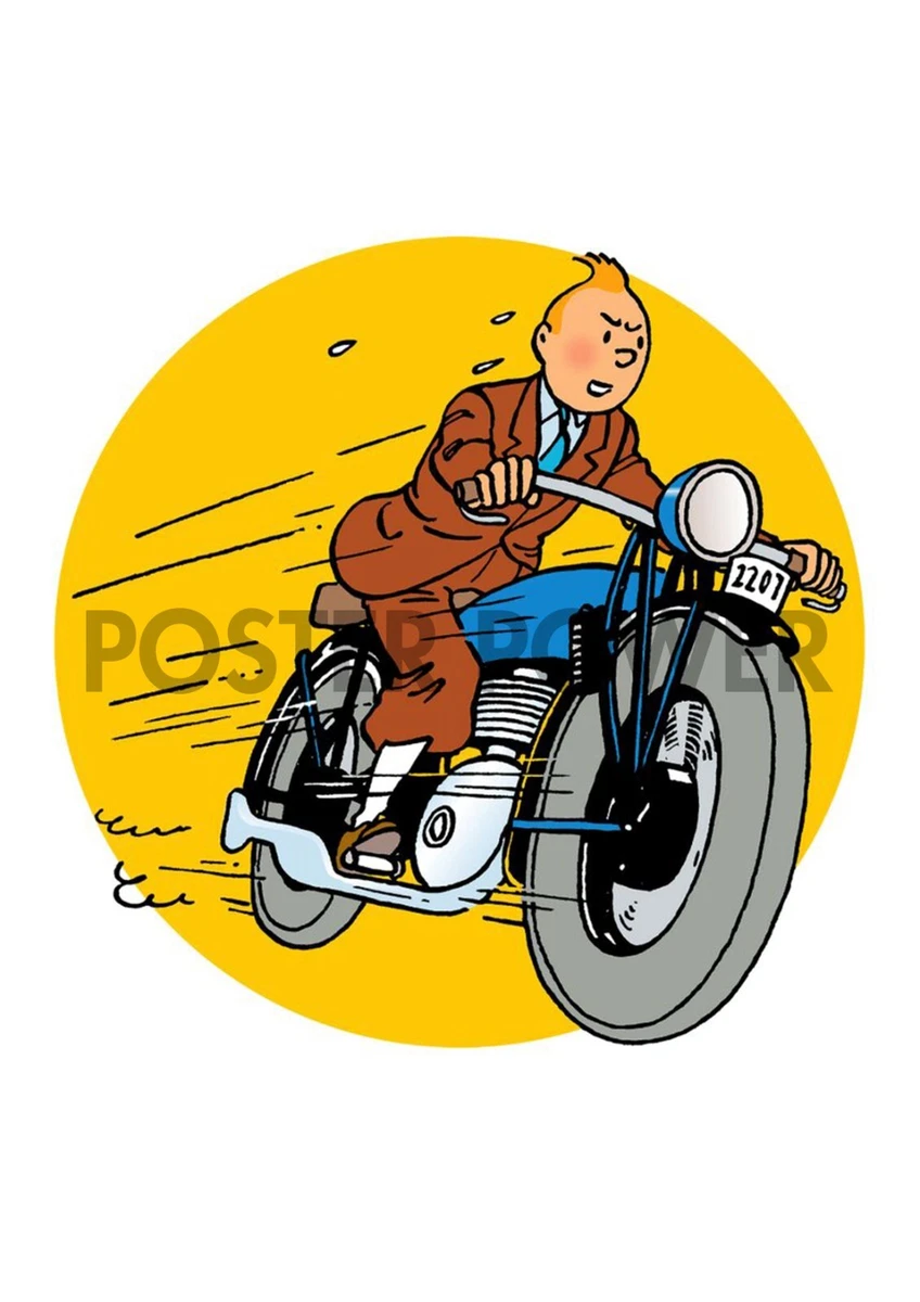 Tintin motorcycle deals