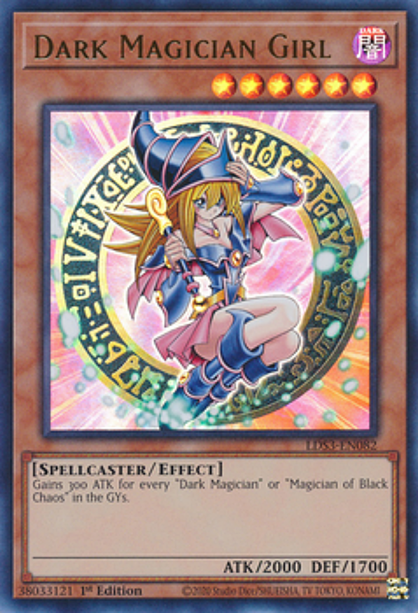 Dark Magician Girl LDS3-EN082 1st N/Mint YUGIOH Card Ultra | eBay