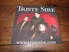 TRISTE SIRE - RARE AUTOCOLLANT !!!!!!!!!!!!!!!!