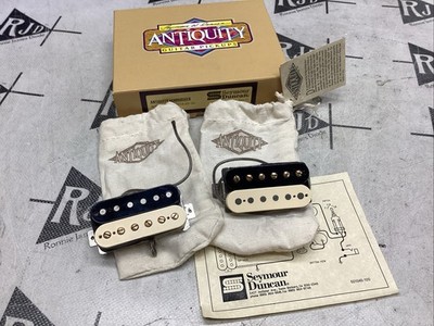Seymour Duncan Antiquity Humbucker Guitar Pickup Set Zebra