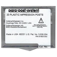 Coltene Whaledent P435.5 ParaPost Plastic Impression Posts 20/Pk