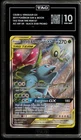 Pokemon Celebi & Venusaur Gx Tag Team Tins SM167 Full Art Tag 10 Gem Mint