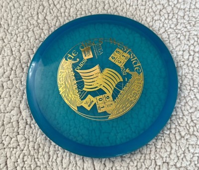 Double Stamped Lightly Used Westside Discs VIP Warship 178g Finnish Stamp - Blue