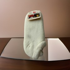 Mens VTG Socks Pros Choice Hanes Red Label Low Cut 80s NOS Tan 9-11 USA