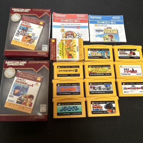 Famicom Mini Disk System Selection Complete Game Boy Advance