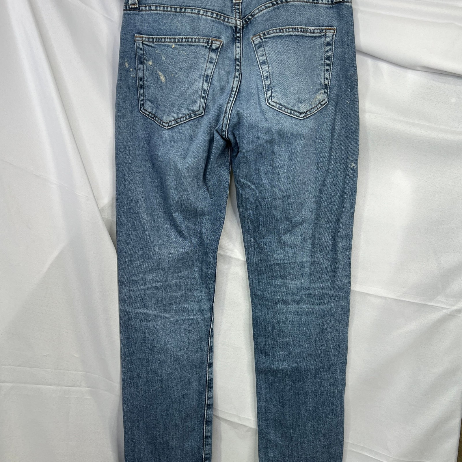 AG Adriano Goldschmied AG-ED Denim Light Wash Straight Leg Jeans Size 24 thumbnail 2