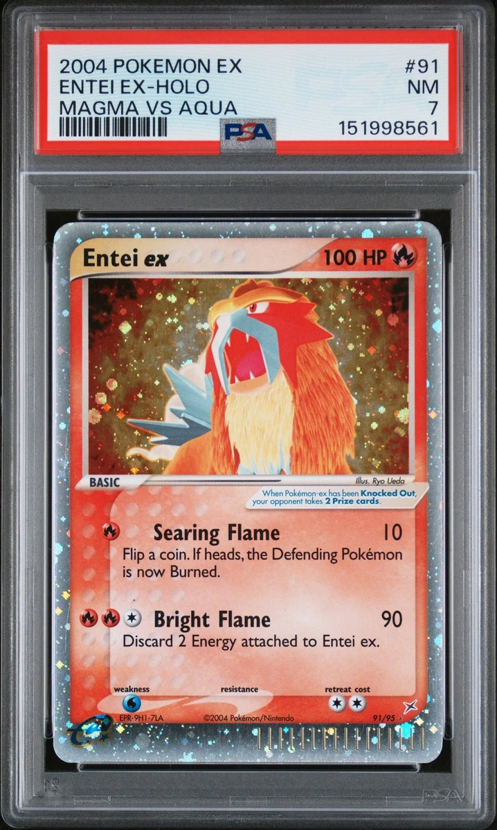 Entei Pokmon TCG Professional Sports Authenticator (PSA) Individual  Trading Card Games for sale - eBay