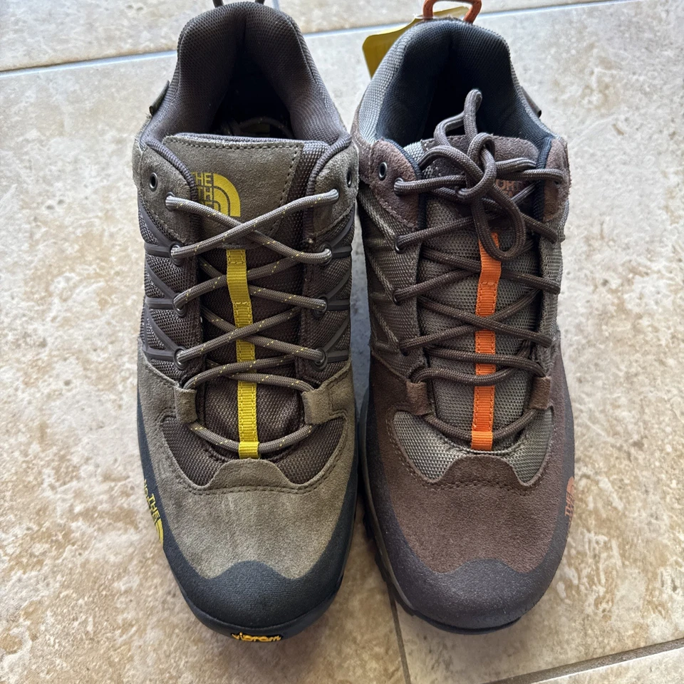 (MISMATCHED COLOR) Mens Size 9 The North Face Hiking Storm Waterproof WP Orange - Image 4 of 4