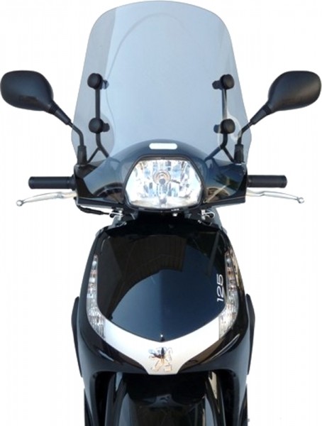 Komplett Windschutzscheibe Fumè Peugeot Tweet 50 125 151 2015-2020-image