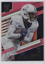 2022 Panini Donruss Elite Rookies Pink Montrell Washington #169 0s8i