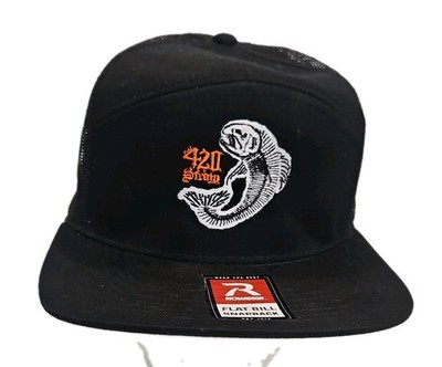 Sweetwater Brewing Company Mens Hat Cap Patch Logo Snapback Mango Kush Fish Logo