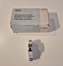 AEG Leitungsschutzschalter 10 Stück E81-1Pol B10 6KA 810-656 NEU !