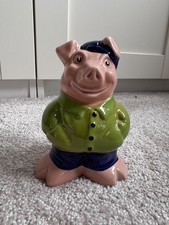 Brand New Untouched Natwest Pig Cousin Wesley with Natwest Stopper