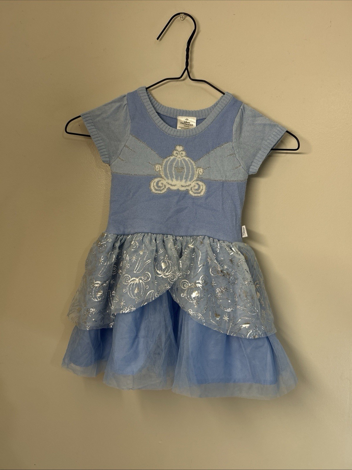 Disney Princess Cinderella Baby Toddler Girl 3T Cosplay Dress TuTu