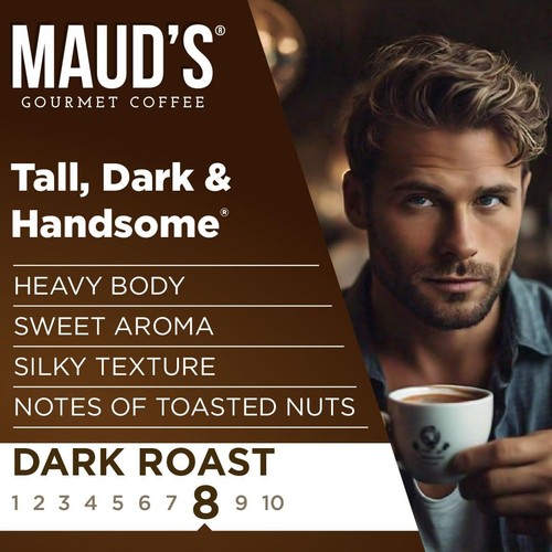 Maud's Cialde Caffè Tostato Scuro, 100ct, Riciclabili Singole 100 Conteggi (Confezione da 1) - Foto 3 di 6