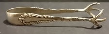 1898 ? Silver Hallmarked Sugar Cube Tongs / Nips - Claw or Bird Foot Design