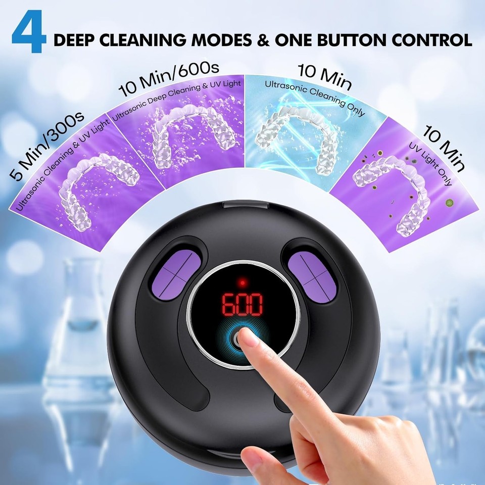 Ultrasonic Retainer Cleaner, 45Khz Retainer Cleaner Machine for ...