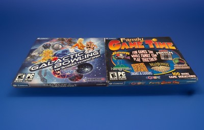 Galactic Bowling - Windows PC Brand New Sealed Game + Family Game Time