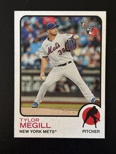 2022 Topps Heritage Tylor Megill Rookie Card. Pack Fresh ???. rookie card picture