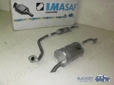 Imasaf Auspuffset ab Kat für Micra IV K13 1.2 2010- | Mitteltopf + Endtopf