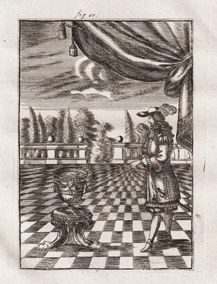 Refraction Lichtbrechung Versuch experiment physics Physik Mallet 1719
