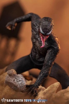 SAWTOOTH TOYS Symbiote Venom 1/12 Male Action Figure Model