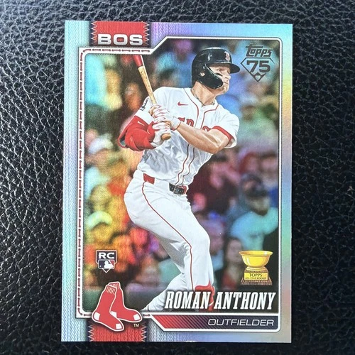 New Listing2026 Topps Series One Rainbow Foil  - Roman Anthony RC Cup Boston Red Sox #189