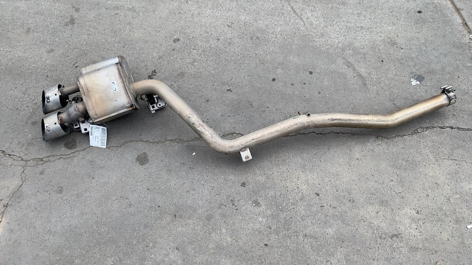⭕ 2014-2020 Maserati Ghibli Rear Right Side 3.0L Exhaust Muffler Pipe 670106559