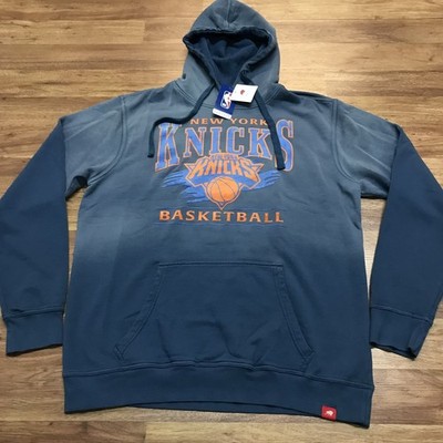 MENS 2XL - NEW Sportiqe NBA New York Knicks Basketball Terry Hoodie Sweatshirt