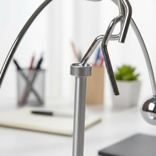 Metal Balancing Man Toy No Batteries Required Newton's Cradle for Bookshelf