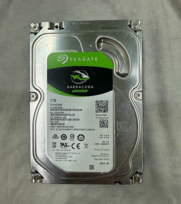 Seagate BarraCuda Compute 2TB 3.5'' SATA 6Gb/s 7200RPM HDD 256MB ST2000DM006