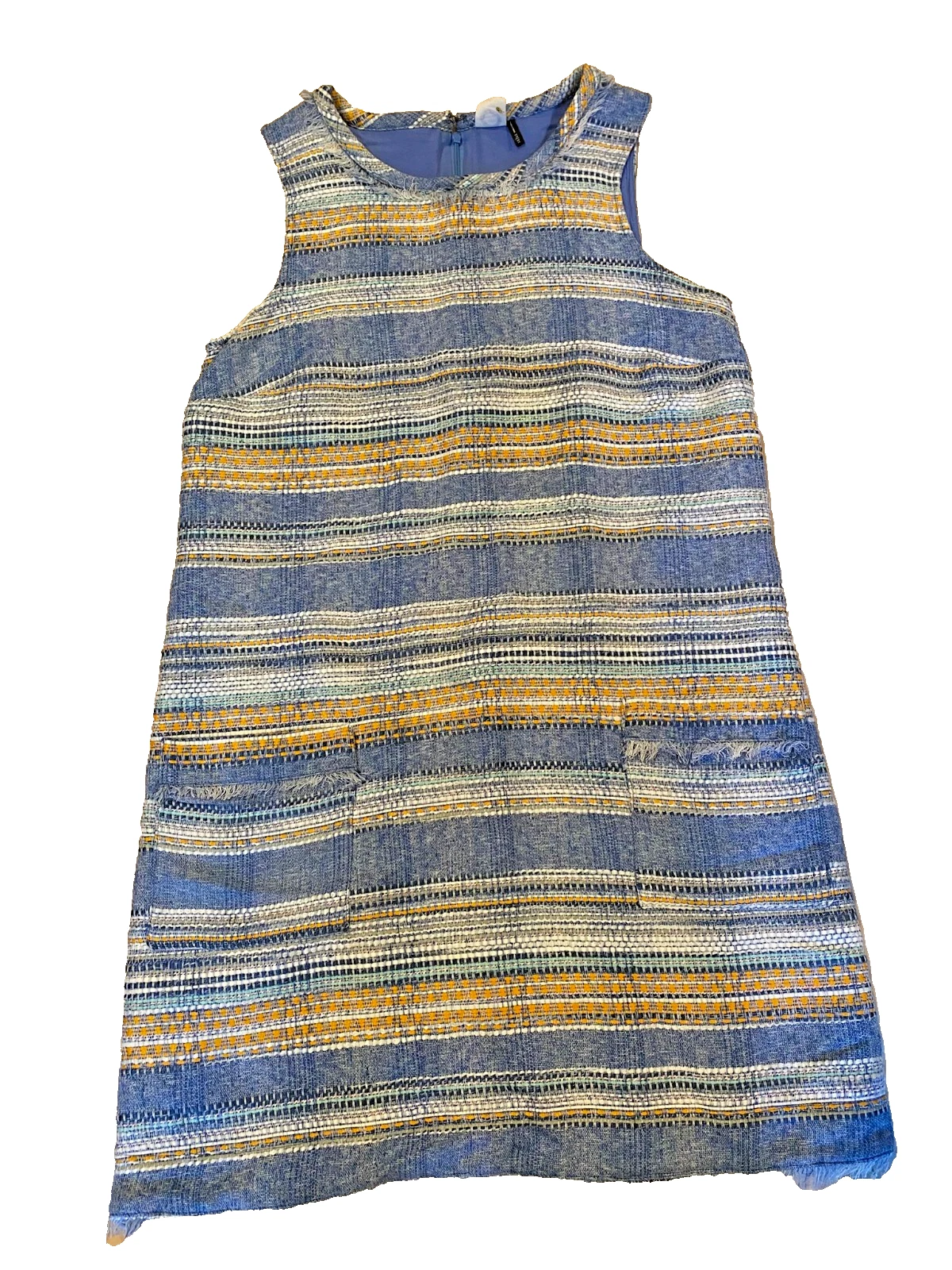 Akemi + Kin Womens Tweed Shift Sheath Blue Dress Size 10 Anthropologie
Opens in a new window or tab