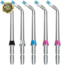 Pack of 5 Plaque Seeker Tips for Waterpik Water Flosser & Other Oral Irrigators