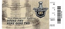 ANAHEIM DUCKS Vs. Flames 05/03/2015 TICKET  Playoffs R2 G2 Lindholm 1st career