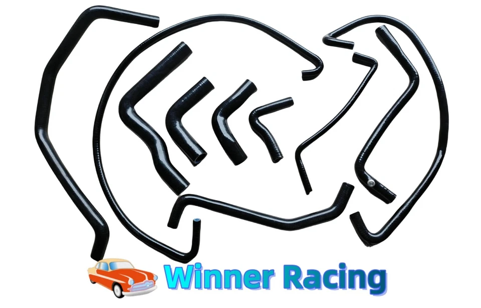 Blue silicone radiator hose fit Peugeot 205 GTI 1.6/1.9 RHD - Image 4 of 4