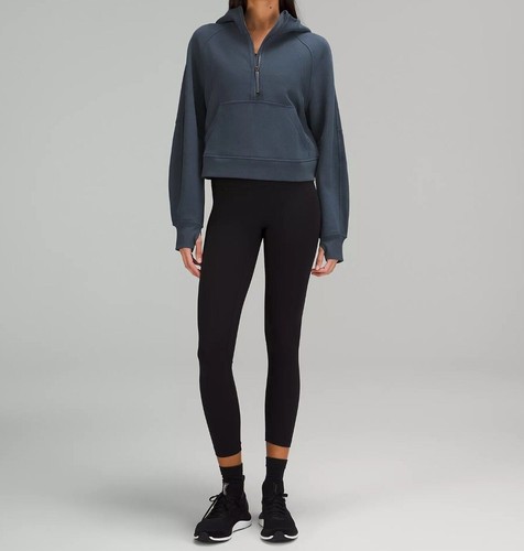 NEW Lululemon Scuba Oversized Half-Zip Hoodie Iron Blue (2022 Release) XS/S - Picture 3 of 8