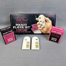 1987 Trivial Pursuit Pocket Player Set Boob Tube Game TV Trivia