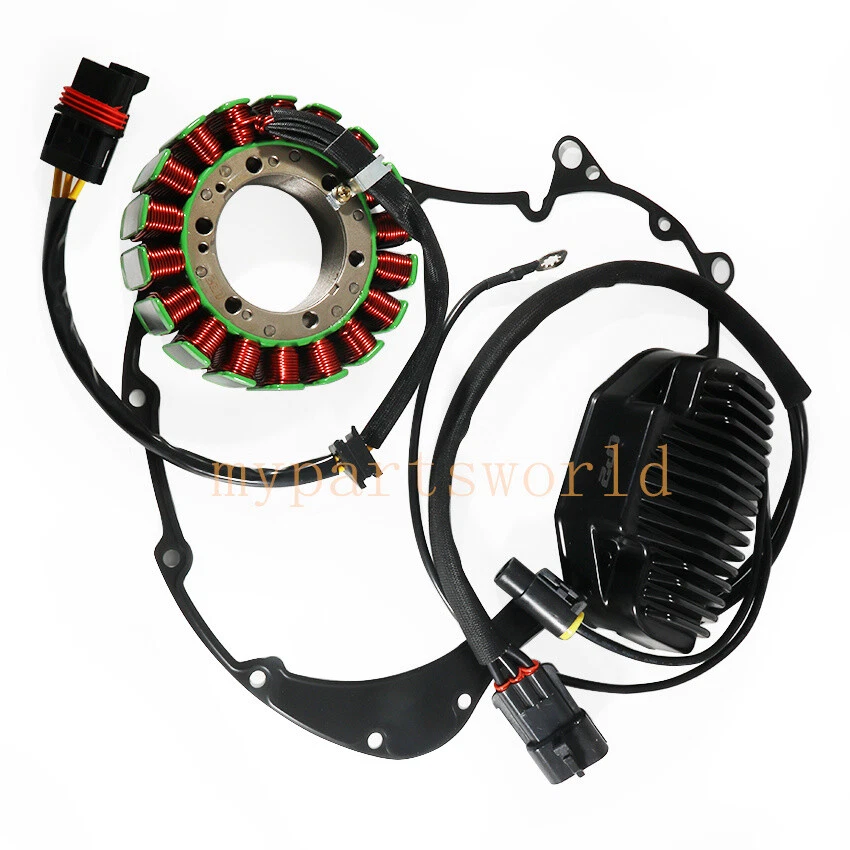 Rectificador y junta de estator VRSCA 1HAZ VRSCA V-ROD 2002-2003 para Harley-Davidson Foto 4 de 4