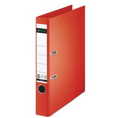 LEITZ Vollpapier-Ordner, 180 Grad, DIN A4, 50 mm, hellrot