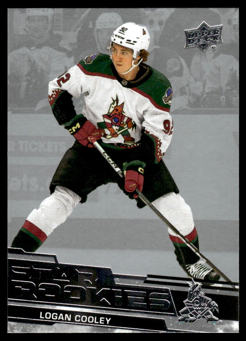 2023-24 Upper Deck NHL Star Rookies Box Set Logan Cooley Rookie Arizona Coyotes