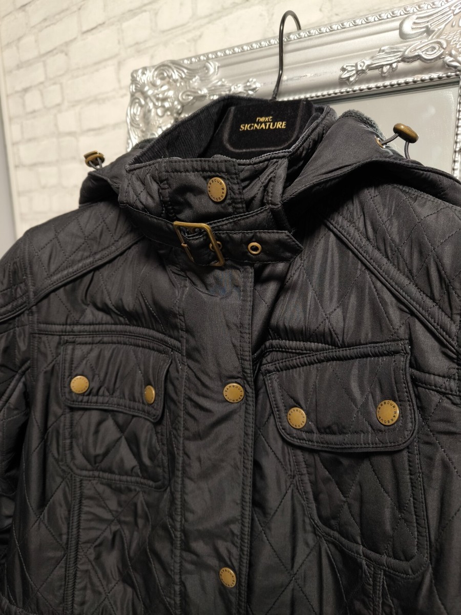 Barbour International Arrow Anorak Parka Jacket ! removable