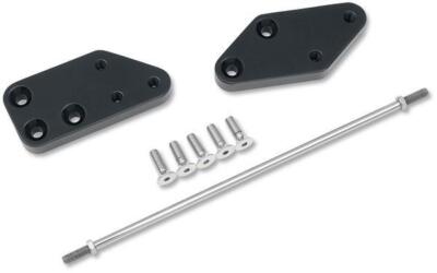 Accutronix 3in Forward Control Extension Kit Black for Harley FXST 86-99 BPE-3EB