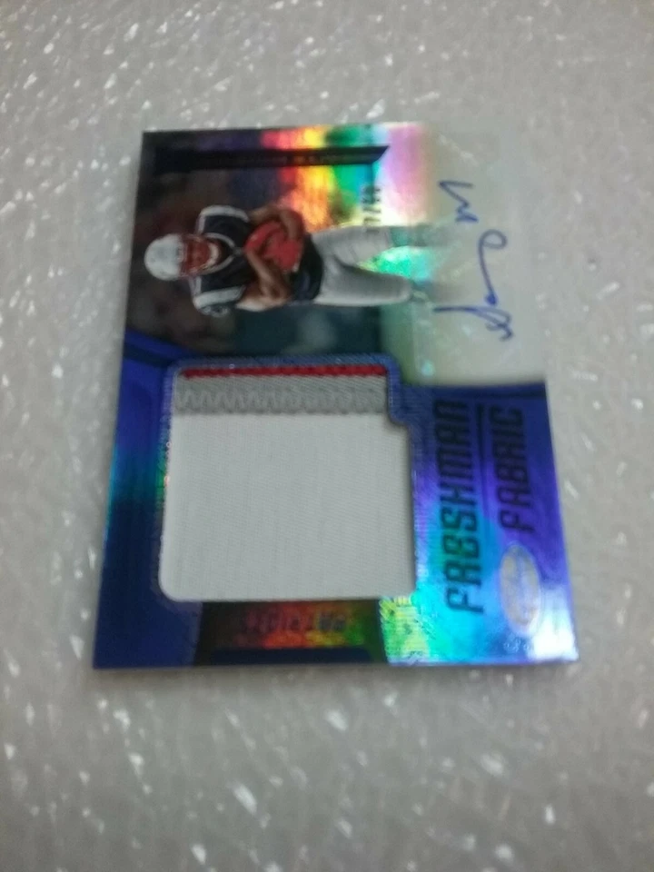Sony Michel Patriots 2018 Panini Certified Freshman Fabric Auto #236 SSP 47/50 - Image 3 of 4
