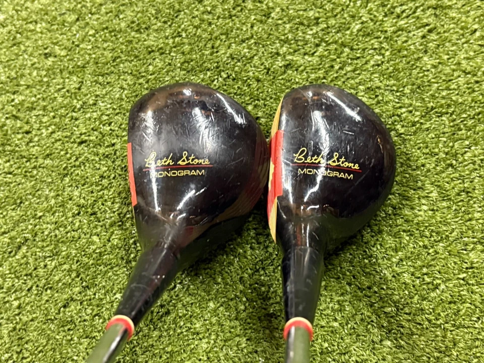 Spalding Beth Stone Monogram Set (D,3W,3,5,7,9,PU) RH Ladies Steel (L624) - Image 3 of 4