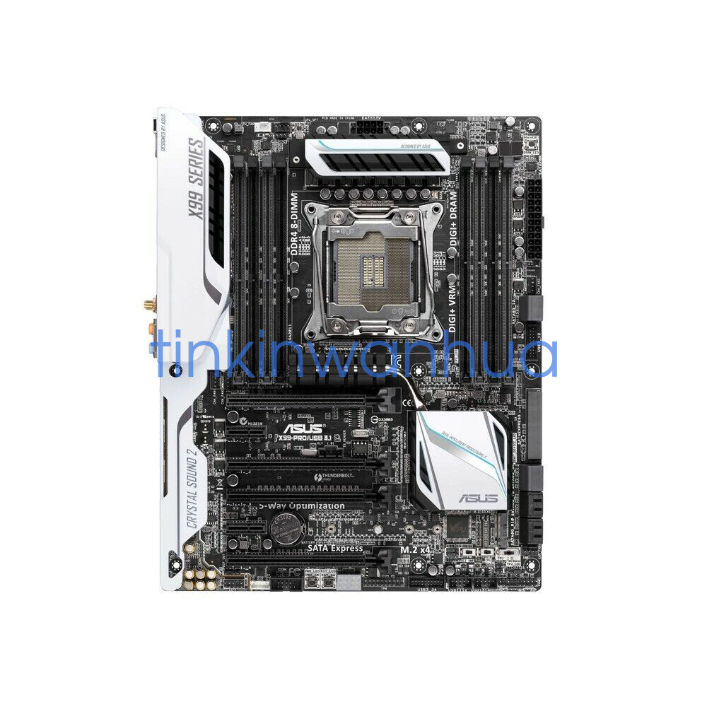 For ASUS X99-PRO/USB3.1 Motherboard LGA 2011-V3 DDR4 PCI-E 3.0 8